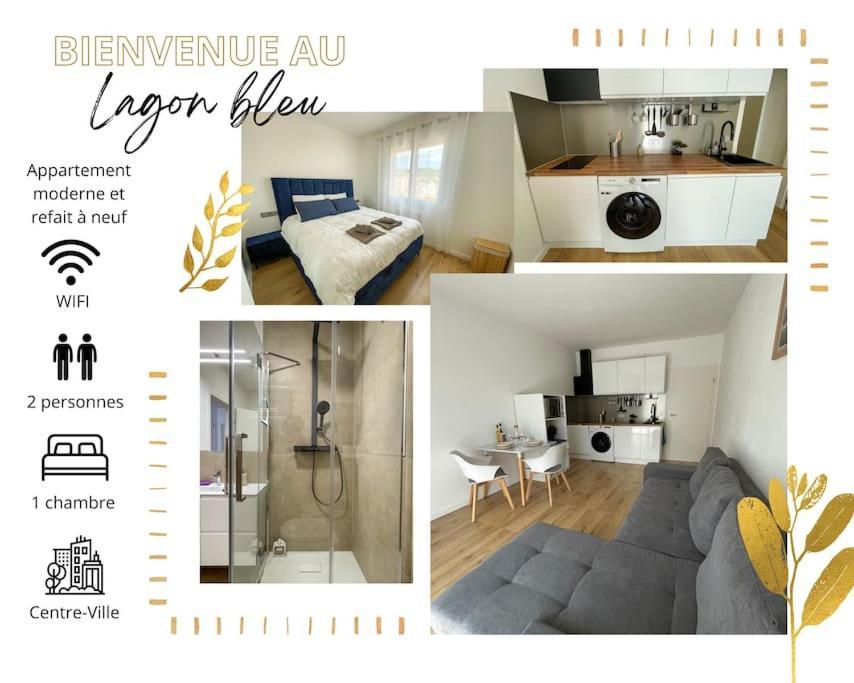 Le Lagon Bleu - Appt Wifi Parking Balcon Le Puy-en-Velay Exterior foto